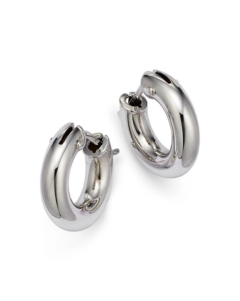 18K White Gold Hoop Earrings 商品