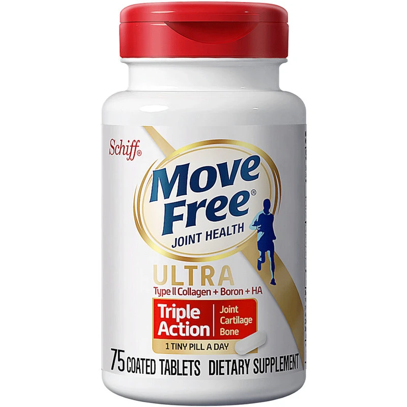 商品Move Free|MOVEFREE氨糖软骨素白瓶75粒,价格¥261,第1张图片