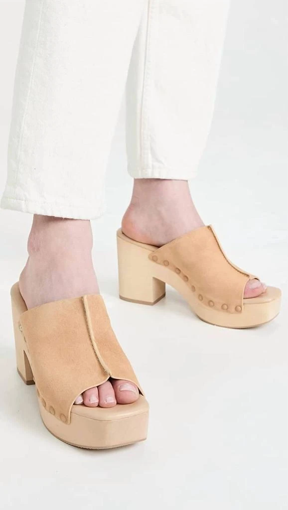 商品Sam Edelman|JOSSELYN MULE in Sesame Suede,价格¥1052,第3张图片详细描述