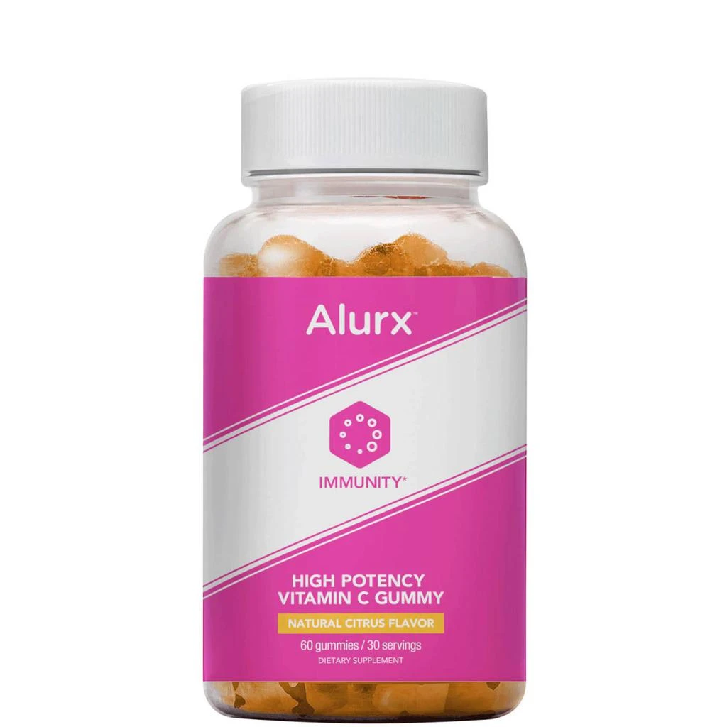 商品Alurx|Alurx High Potency Vitamin C Gummy - Citrus,价格¥84,第1张图片