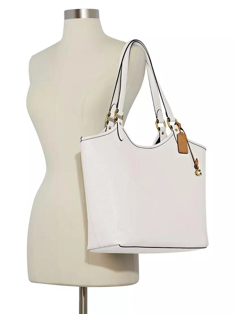 商品Coach|Polished Pebble Leather Everyday Tote,价格¥1121,第5张图片详细描述