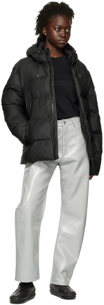 商品RAINS|Black Puffer Down Jacket,价格¥1380,第5张图片详细描述