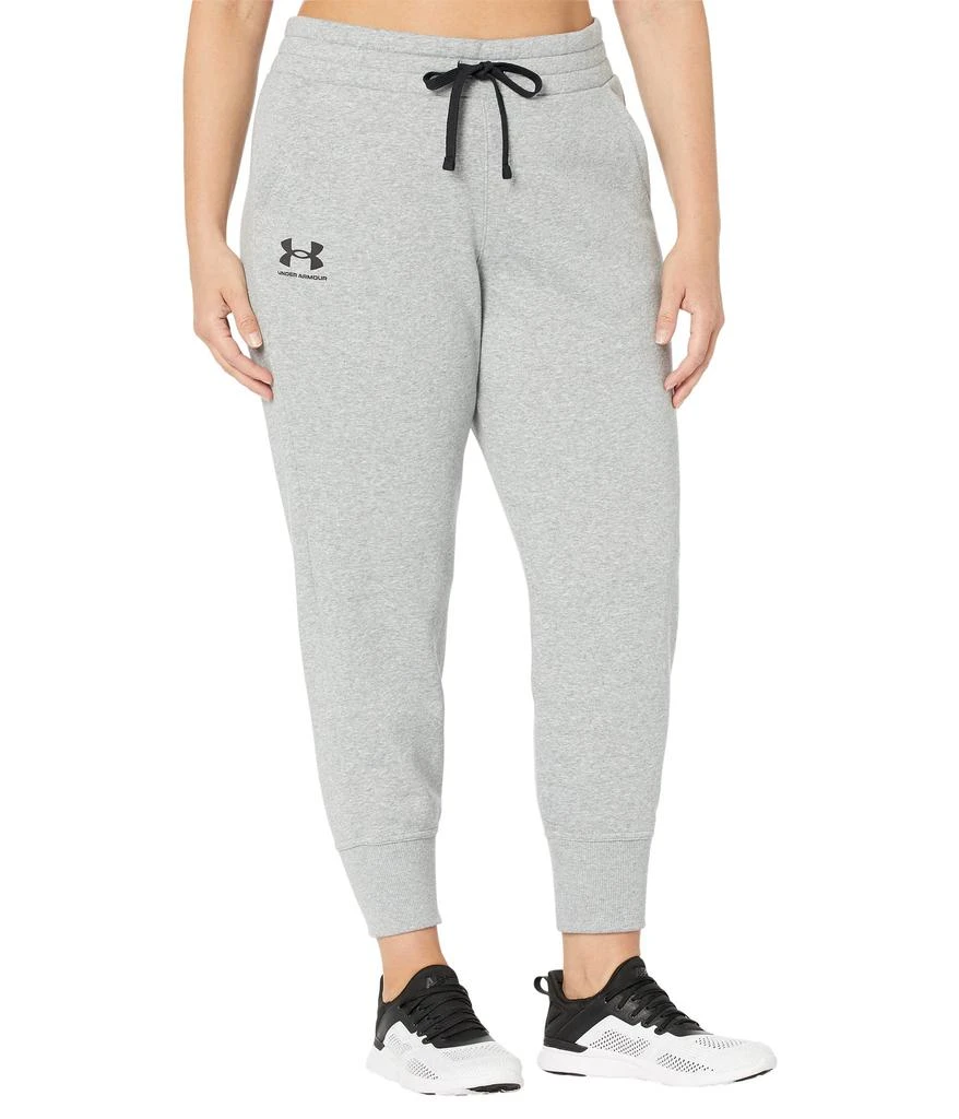 商品Under Armour|Plus Size Rival Fleece Joggers,价格¥253,第1张图片