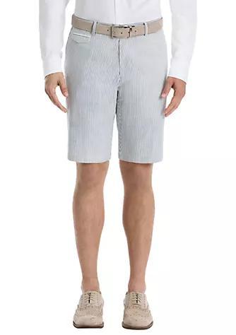 商品Ralph Lauren|Blue Stripe Cotton Shorts,价格¥708,第1张图片