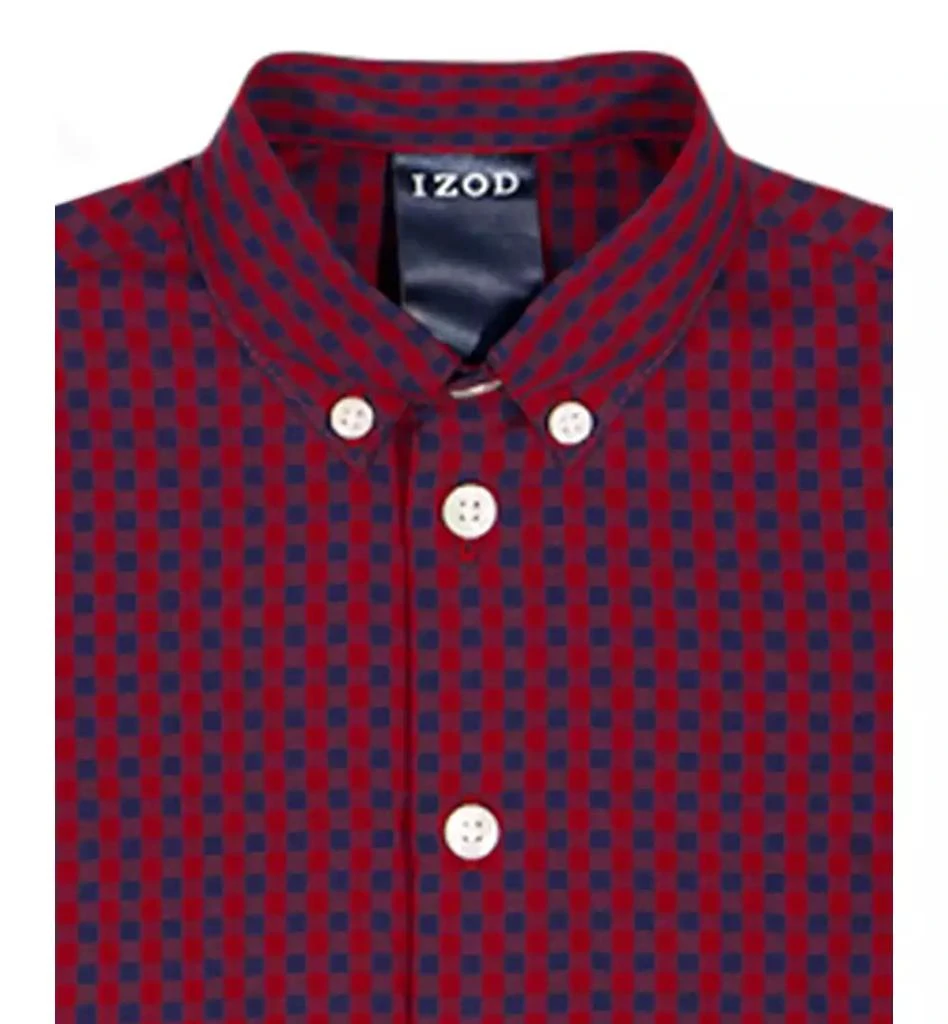 商品IZOD|Baby Boys 3-Piece Fairisle Truck Sweater Vest, Shirt and Pants Set,价格¥475,第4张图片详细描述