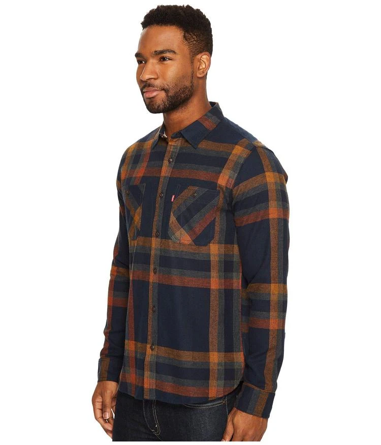 商品Levi's|Abbotts Long Sleeve Flannel Shirt,价格¥360,第2张图片详细描述