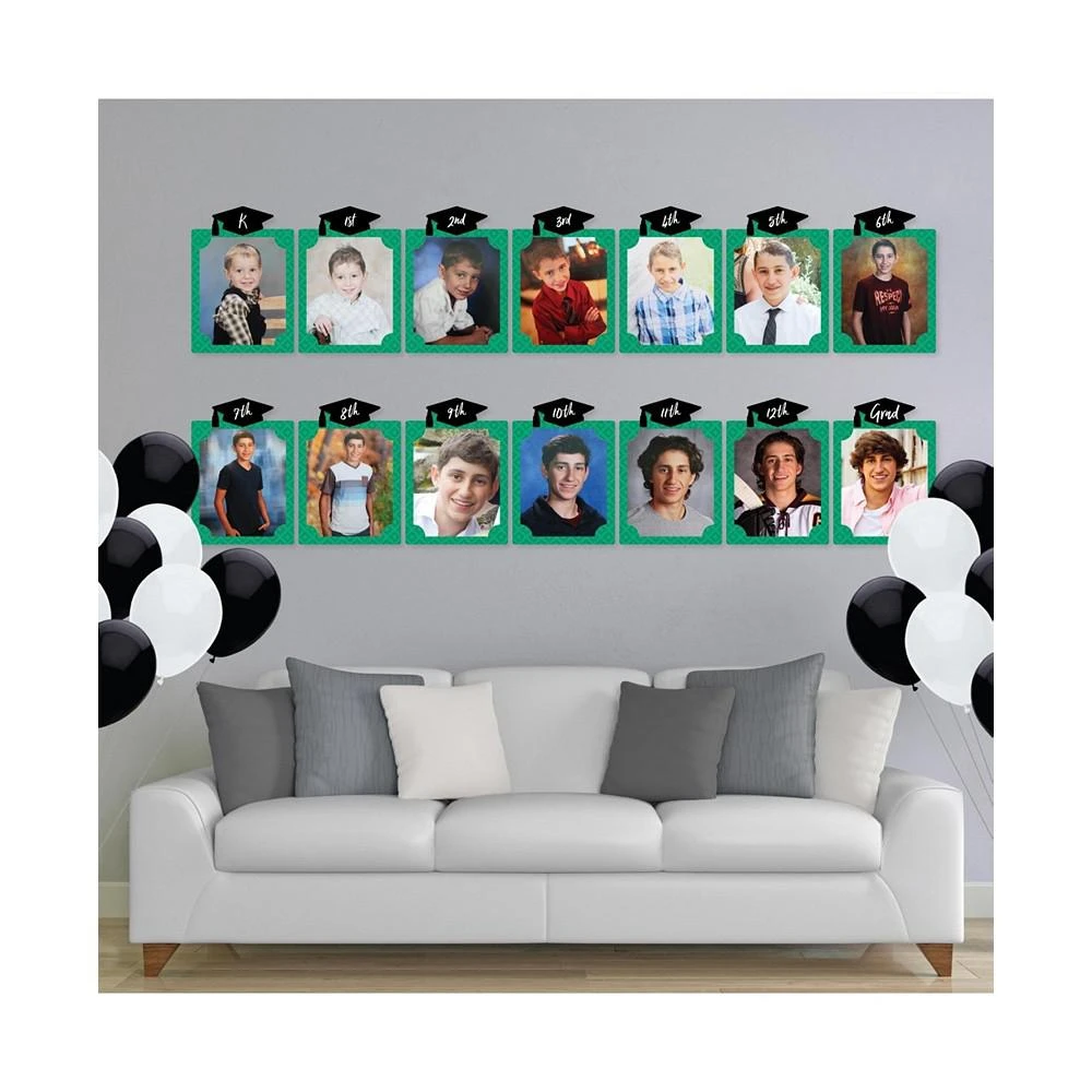 商品Big Dot of Happiness|Green Grad - Best is Yet to Come - 8 x 10 inches K-12 School Photo Holder - DIY Graduation Party Decor - Picturific Display,价格¥224,第3张图片详细描述