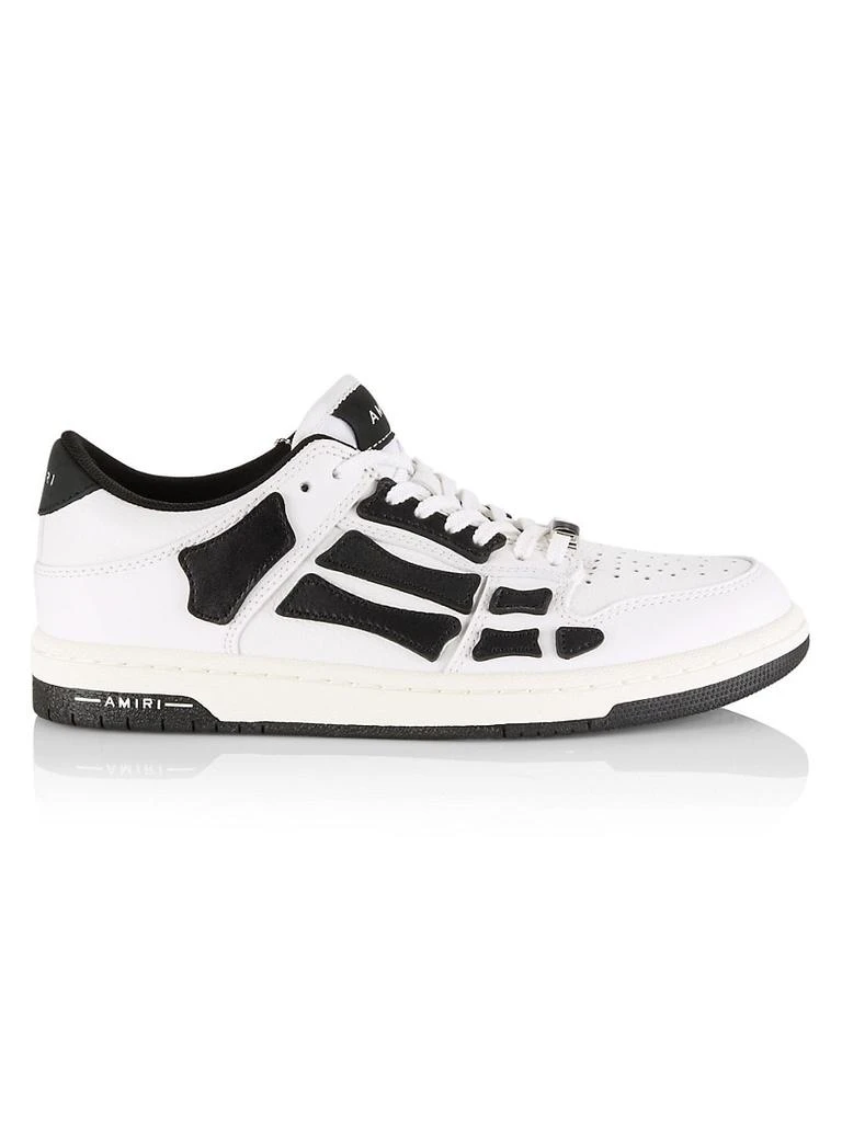 商品AMIRI|Skel Leather Low-Top Sneakers,价格¥4389,第1张图片