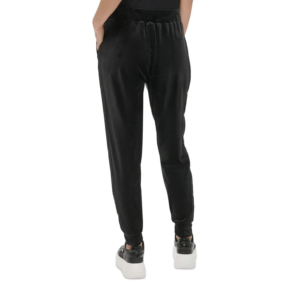 商品DKNY|Women's Velour Pull-On Cuffed Joggers,价格¥300,第2张图片详细描述