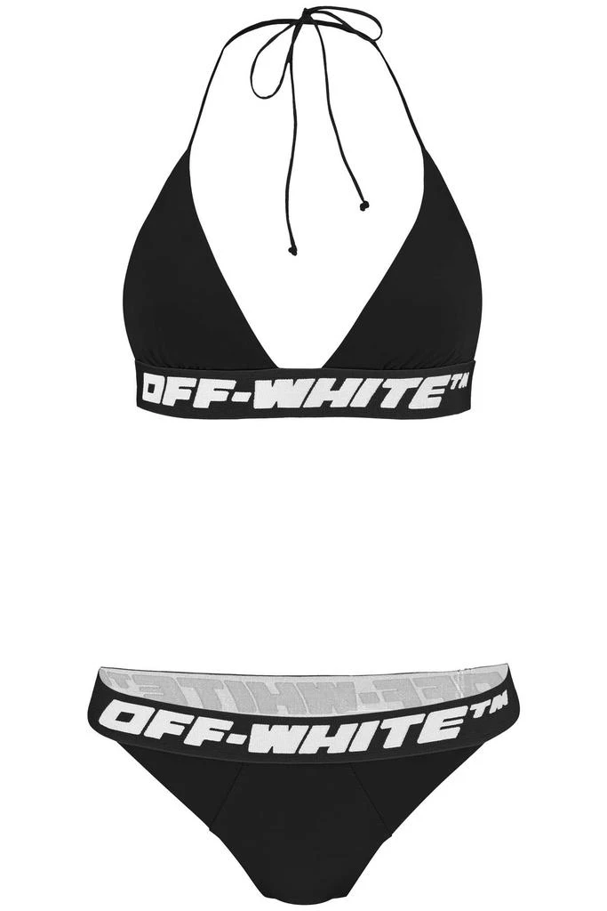 商品Off-White|Off-white logo band bikini set,价格¥2215,第1张图片