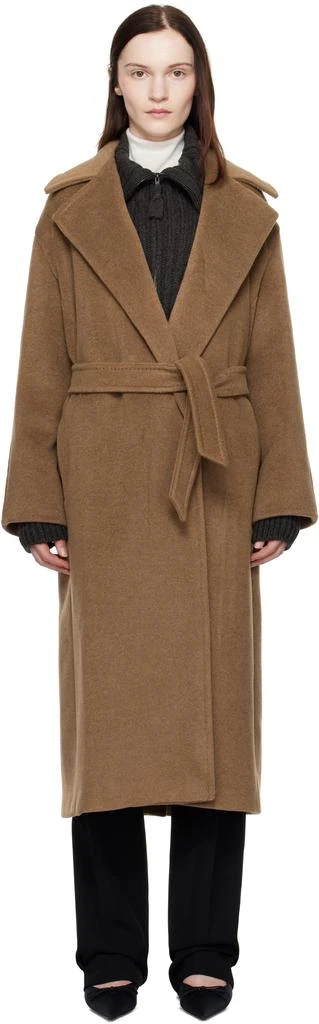 商品Max Mara|Brown Fragore Coat,价格¥17786,第1张图片