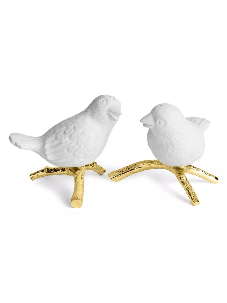 商品Michael Aram|2-Piece Flights Of Fancy Love Bird Salt &amp; Pepper Set,价格¥636,第5张图片详细描述