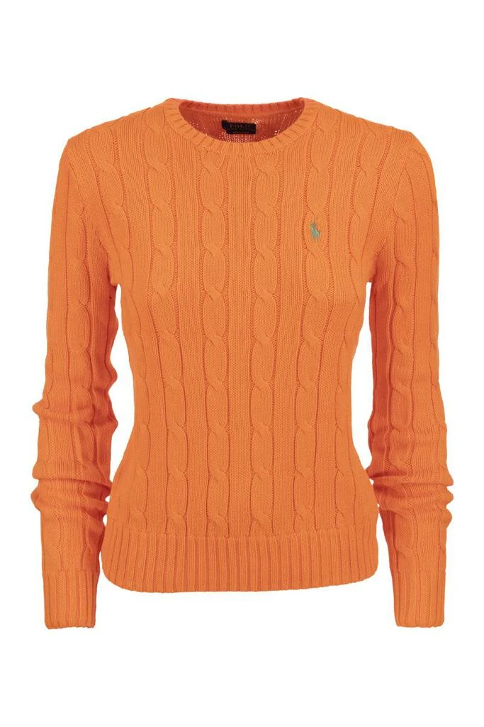 商品Ralph Lauren|POLO RALPH LAUREN Slim-fit cable knit,价格¥1108,第1张图片