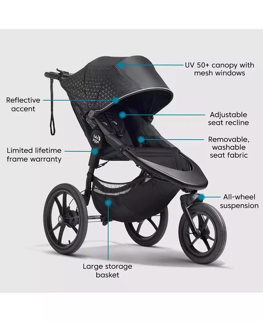 商品Baby Jogger|Baby STR Summit X3 Stroller,价格¥4243,第3张图片详细描述