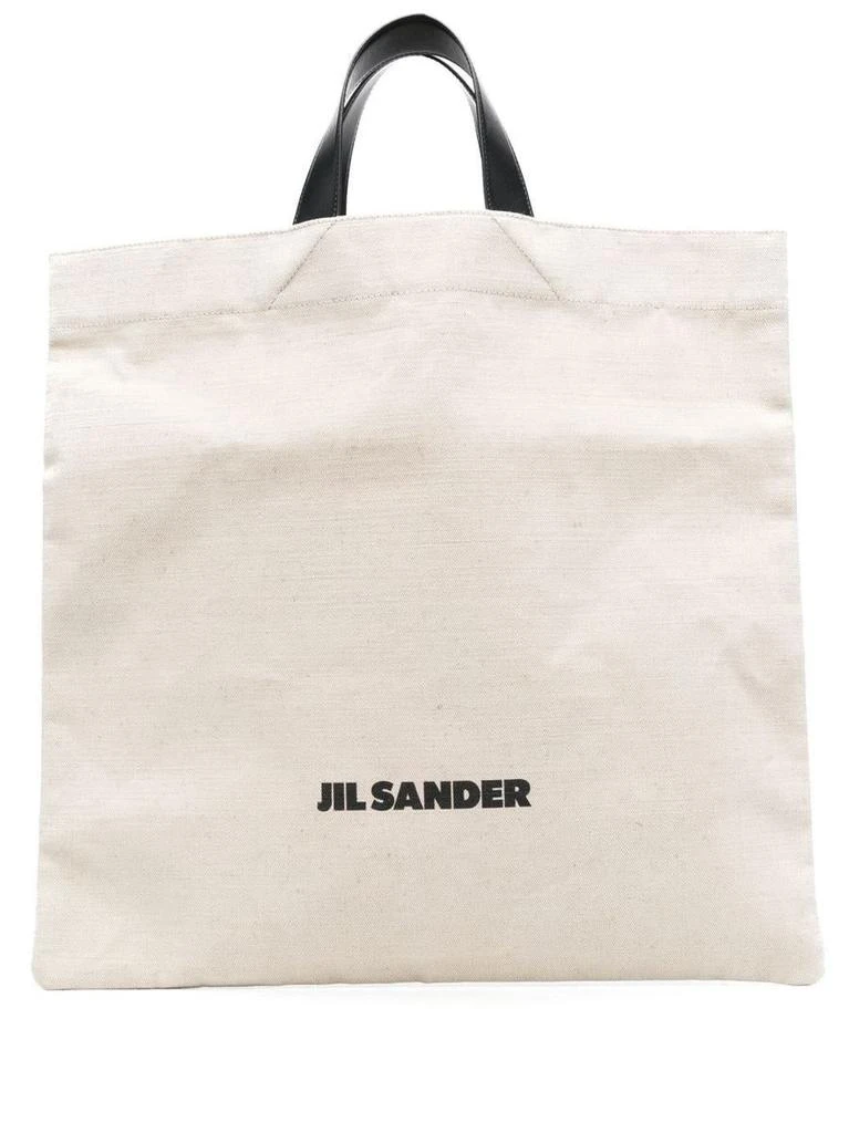 商品Jil Sander|JIL SANDER Logo-print tote bag,价格¥2706,第1张图片