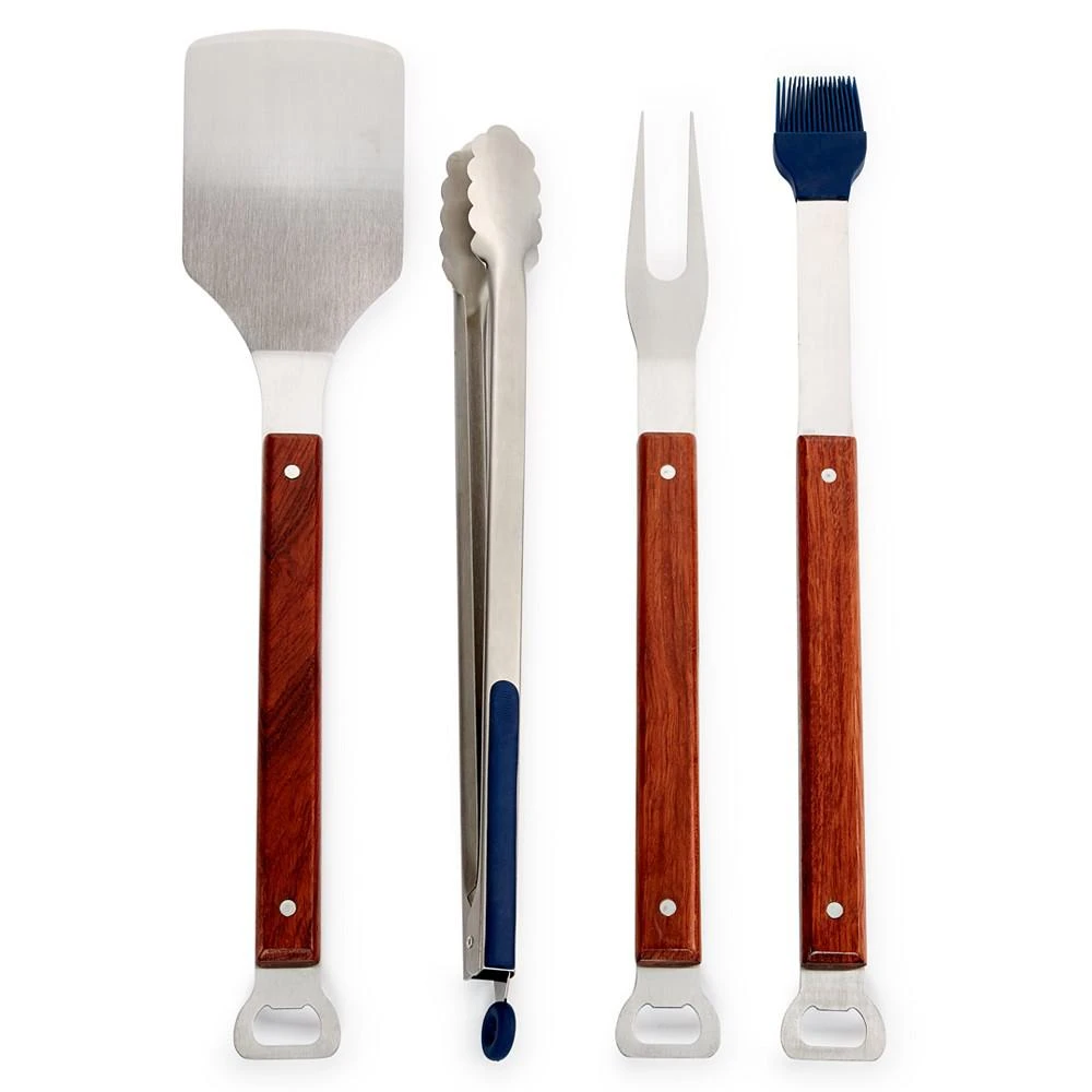 商品Martha Stewart|Wood 4-Pc Grilling Set, Created for Macy's,价格¥260,第1张图片