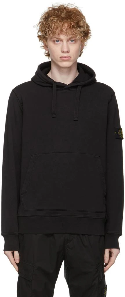 商品Stone Island|Black Classic Hoodie,价格¥1708,第1张图片