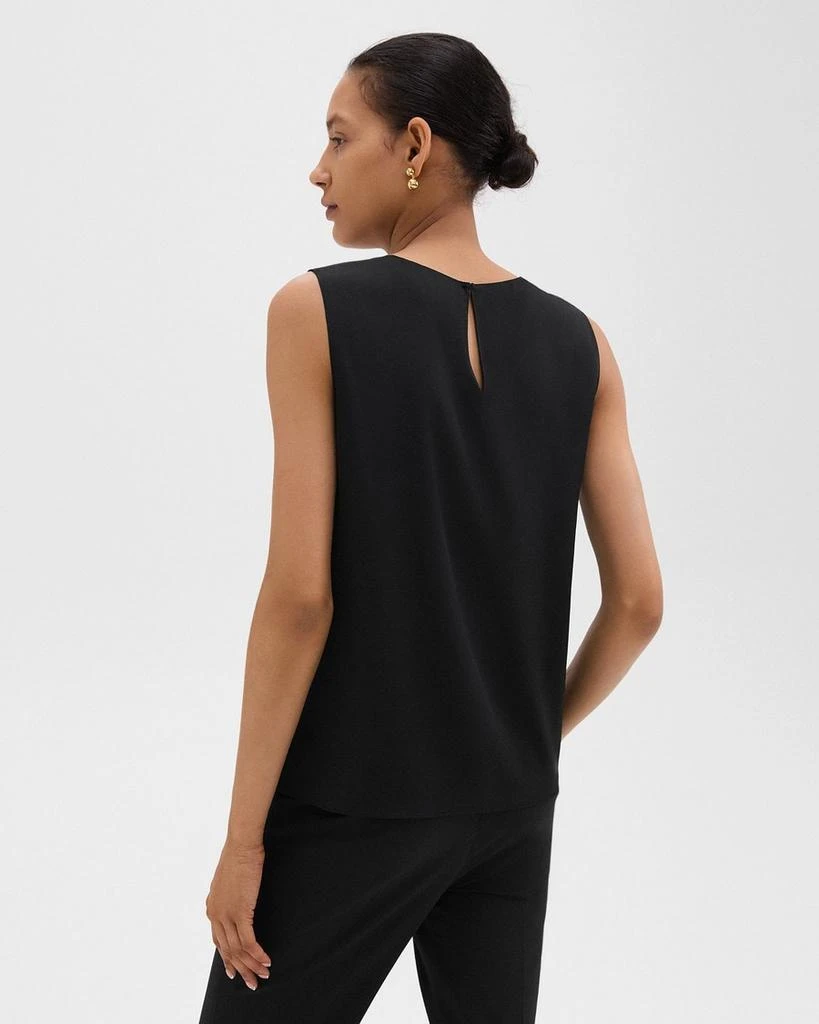 商品Theory|Shell Top in Silk Georgette,价格¥776,第3张图片详细描述