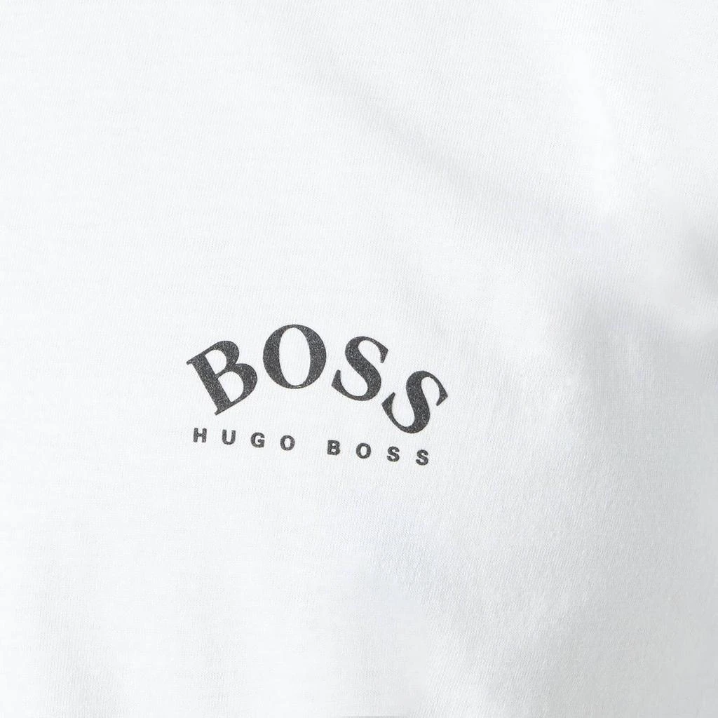 商品Hugo Boss|BOSS Green Men's Curved T-Shirt - White,价格¥177,第4张图片详细描述