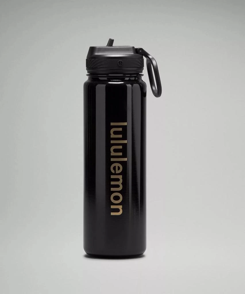 商品Lululemon|Back to Life Sport Bottle 24oz Straw Lid *Shine,价格¥221,第1张图片详细描述