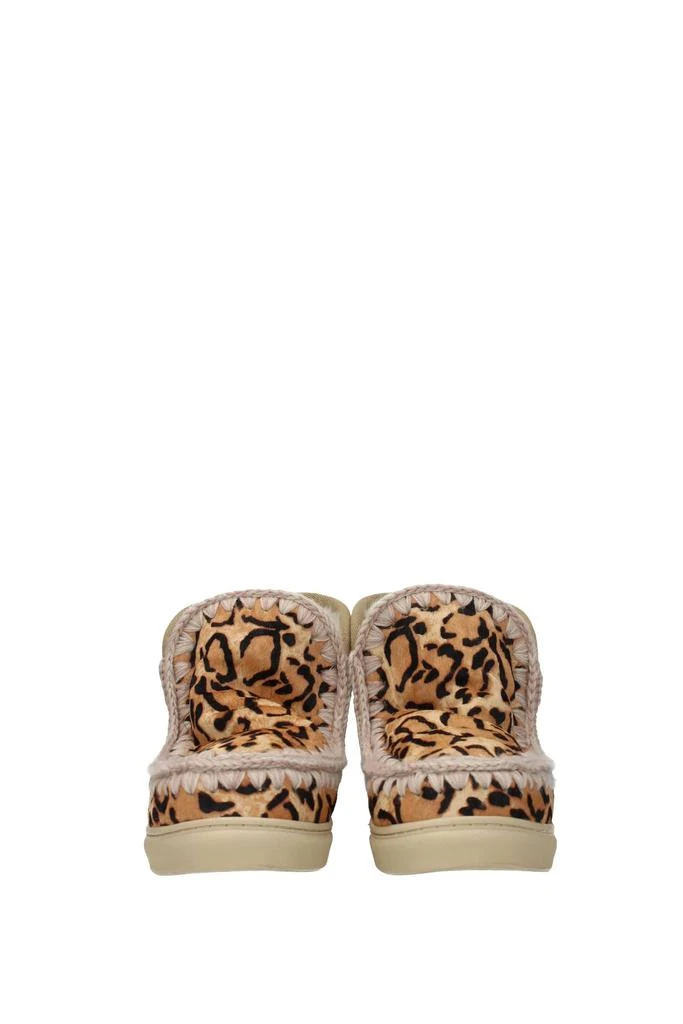 商品Mou|Ankle boots eskimo Pony Skin Beige Leopard,价格¥1224,第3张图片详细描述