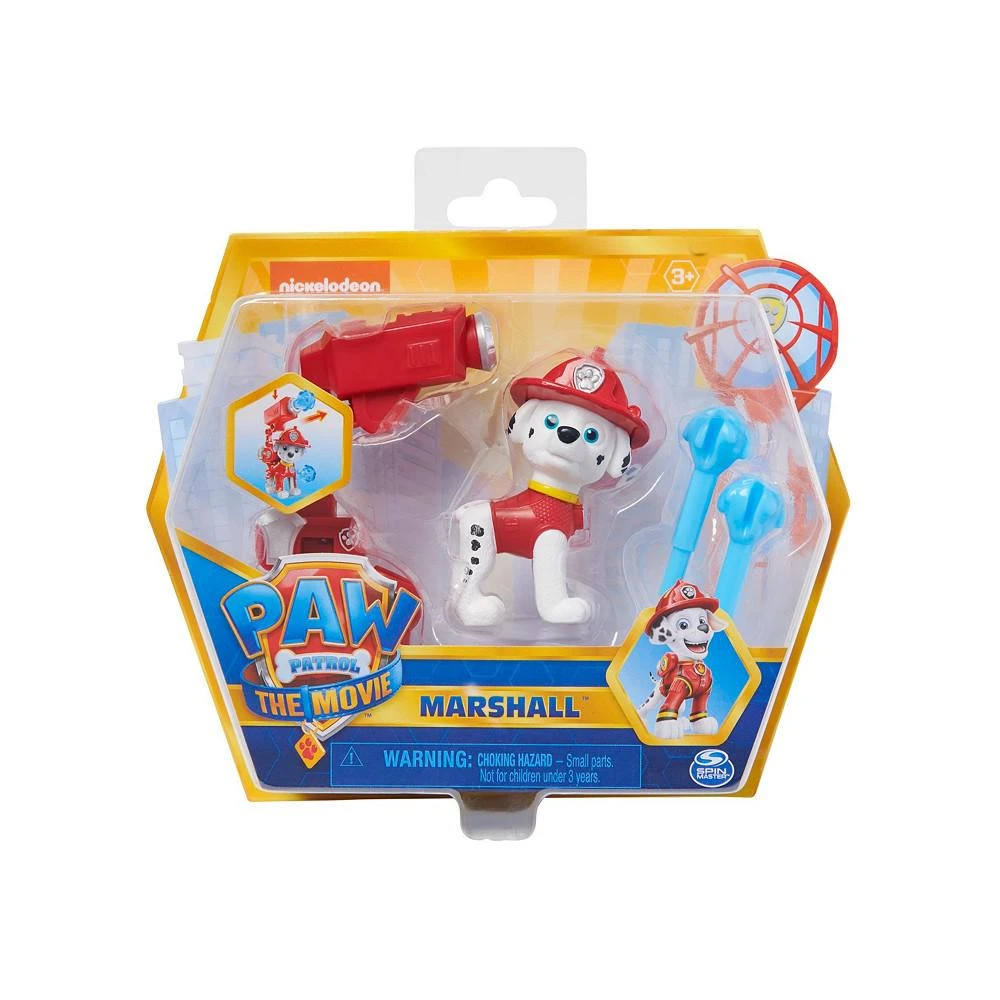 商品Paw Patrol|Movie Collectible Marshall Action Figure with Clip-on Backpack and 2 Projectiles Kids Toys for Ages 3 and up,价格¥38,第2张图片详细描述