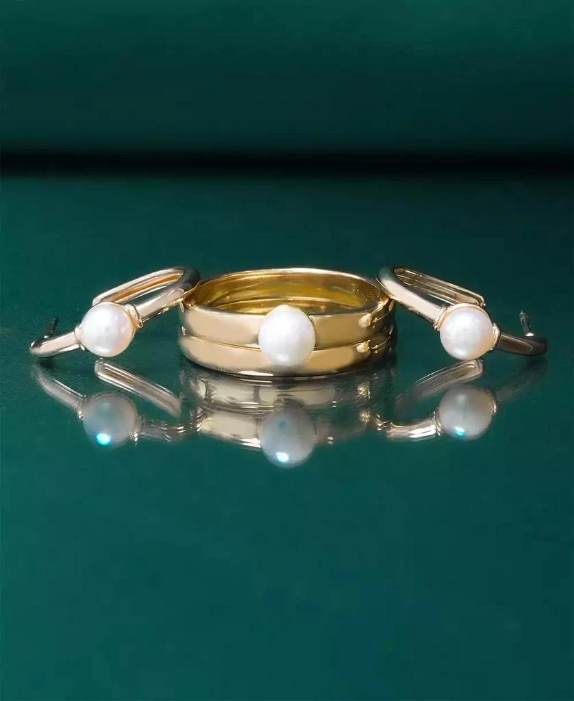 商品Audrey by Aurate|Cultured Freshwater Pearl (5mm) Ring in Gold Vermeil, Created for Macy's,价格¥268,第5张图片详细描述