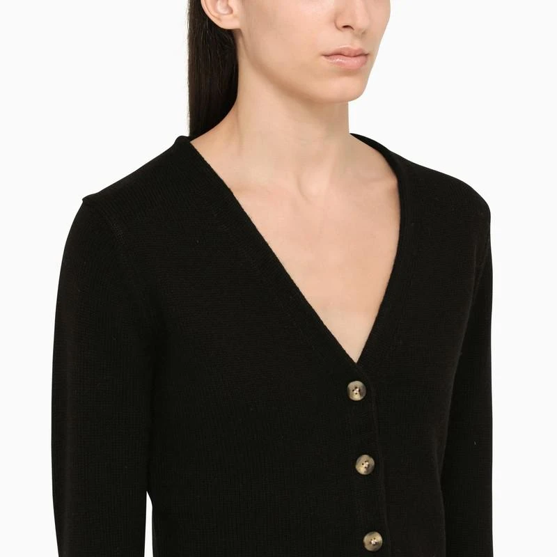 商品BY MALENE BIRGER|BLACK WOOL CARDIGAN,价格¥1727,第4张图片详细描述