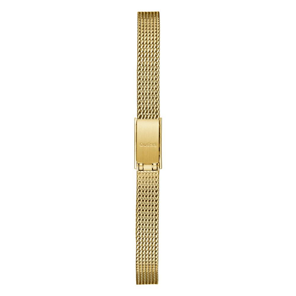 Women's Gold-Tone Glitz Stainless Steel Mesh Bracelet Watch, 22mm商品第3张图片规格展示