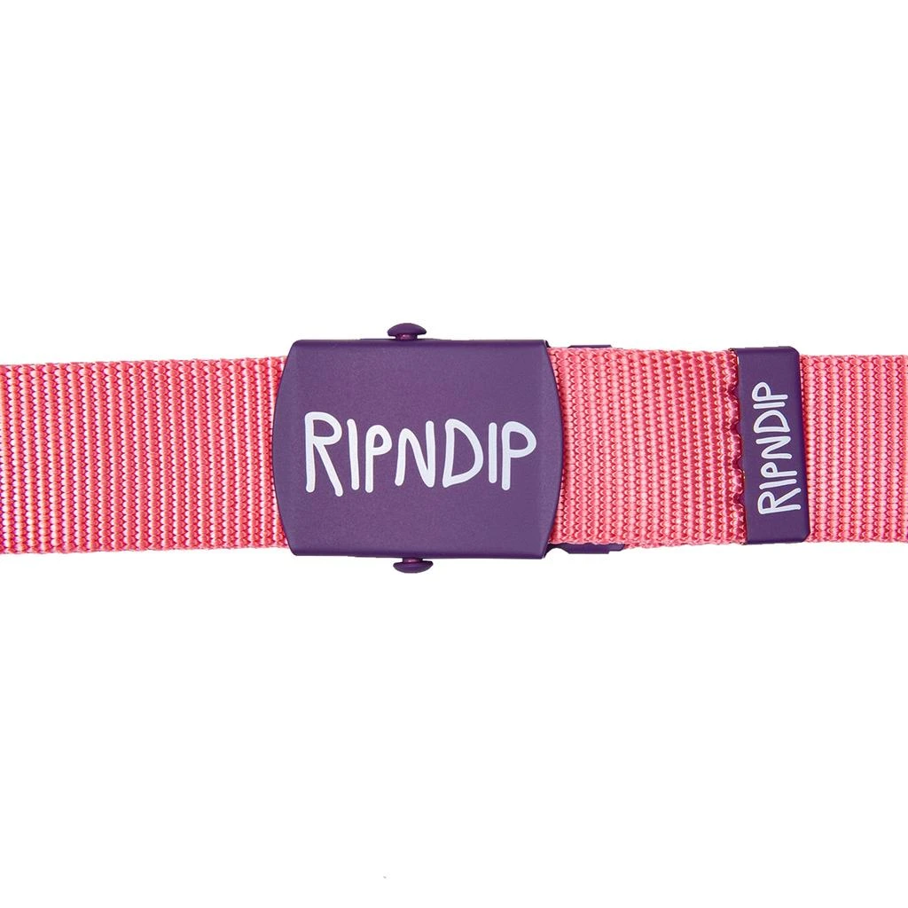 商品RIPNDIP|RIPNDIP Web Belt (Watermelon),价格¥136,第2张图片详细描述