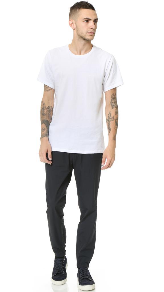 商品Calvin Klein|Calvin Klein Underwear 3 Pack Regular Fit Classic Short Sleeve Tee,价格¥331,第7张图片详细描述