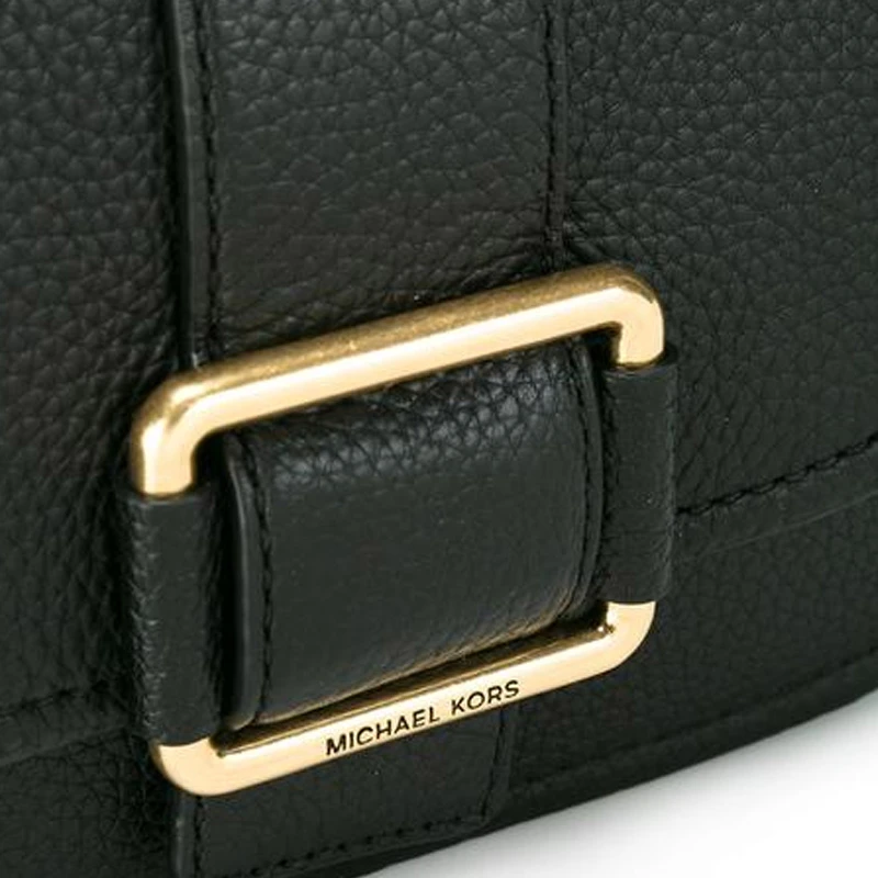 Michael Kors 迈克高仕 黑色牛皮女士挎包 30H6TUZM3L-Black 商品