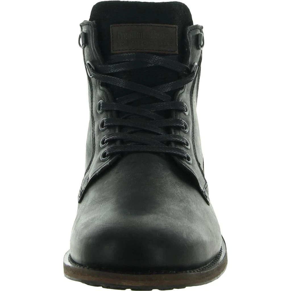 商品Steve Madden|Steve Madden Mens Vibes Leather Faux Fur Lined Ankle Boots,价格¥261,第2张图片详细描述