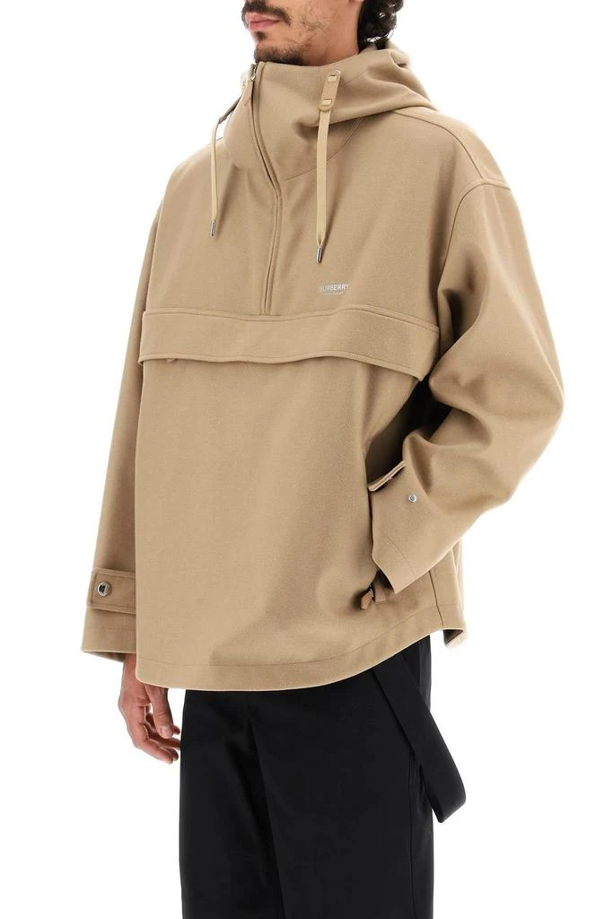 商品Burberry|Burberry wool and cashmere anorak,价格¥9992,第4张图片详细描述