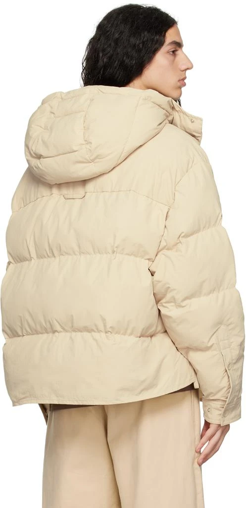 商品Jacquemus|Beige Le Papier 'La Doudoune Chemise' Puffer Jacket,价格¥4329,第3张图片详细描述