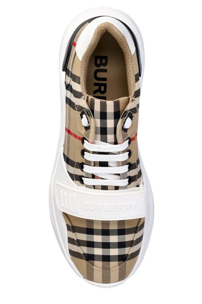 商品Burberry|Burberry Vintage Check-Patterned Low-Top Sneakers,价格¥3666,第4张图片详细描述