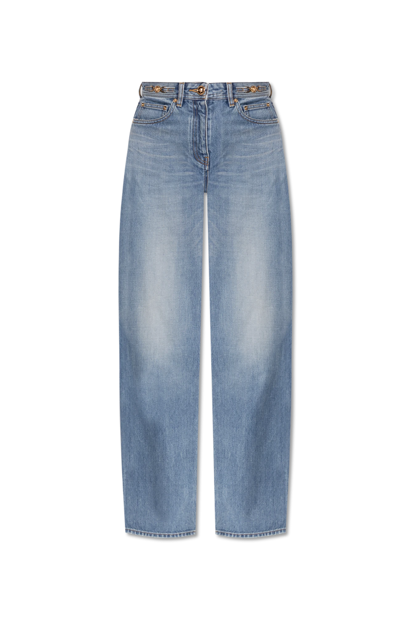 商品【商品预售15天发货】 Versace|Versace 女士牛仔裤 10199451A142951D800 灰色,价格¥6726,第1张图片