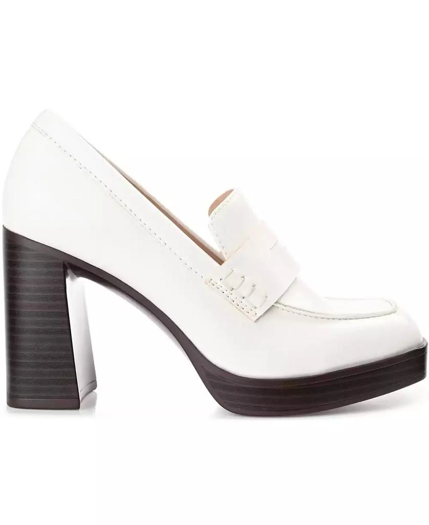商品Journee Collection|Women's Ezzey Block Heel Loafers,价格¥371,第2张图片详细描述