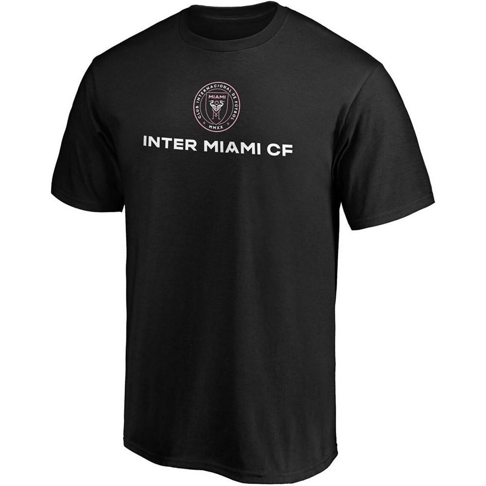 商品Fanatics|Men's Inter Miami CF Fanatics Branded Primary Logo T-Shirt,价格¥164,第4张图片详细描述