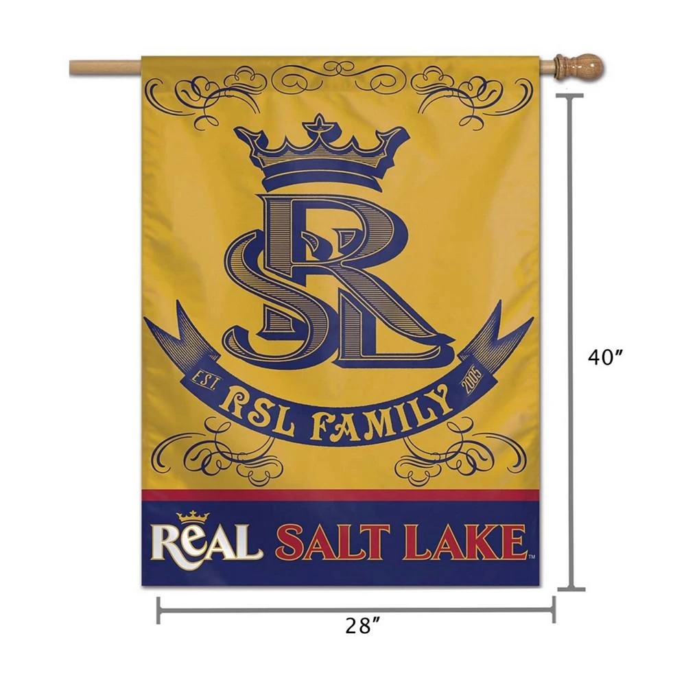 商品Wincraft|Multi Real Salt Lake 28" x 40" Single-Sided Vertical Banner,价格¥193,第2张图片详细描述