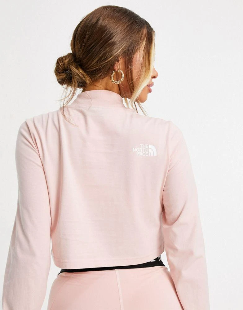 商品The North Face|The North Face Nekku long sleeve t-shirt in pink Exclusive at ASOS,价格¥180,第2张图片详细描述
