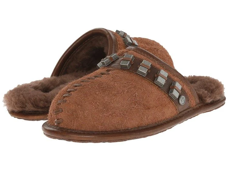 商品UGG|UGG Kids Chewbacca Scuff Deco (Little Kid/Big Kid) 女童拖鞋(低龄儿童/大龄儿童),价格¥867,第1张图片