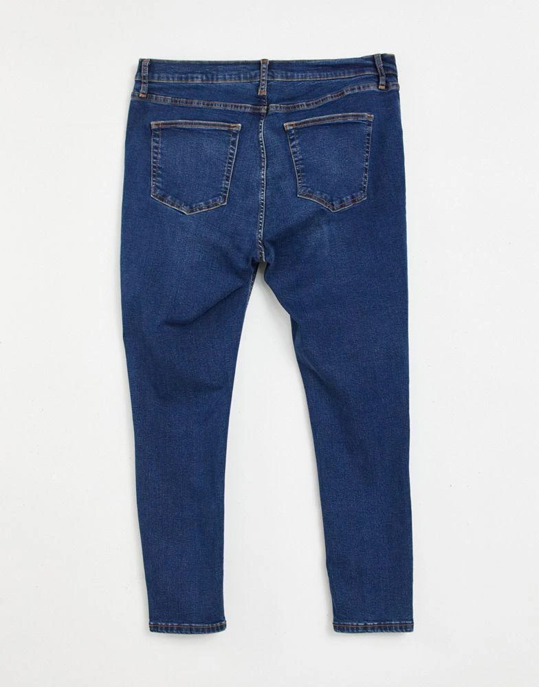 商品Topshop|Topshop Maternity under bump Jamie jeans in indigo,价格¥225,第2张图片详细描述