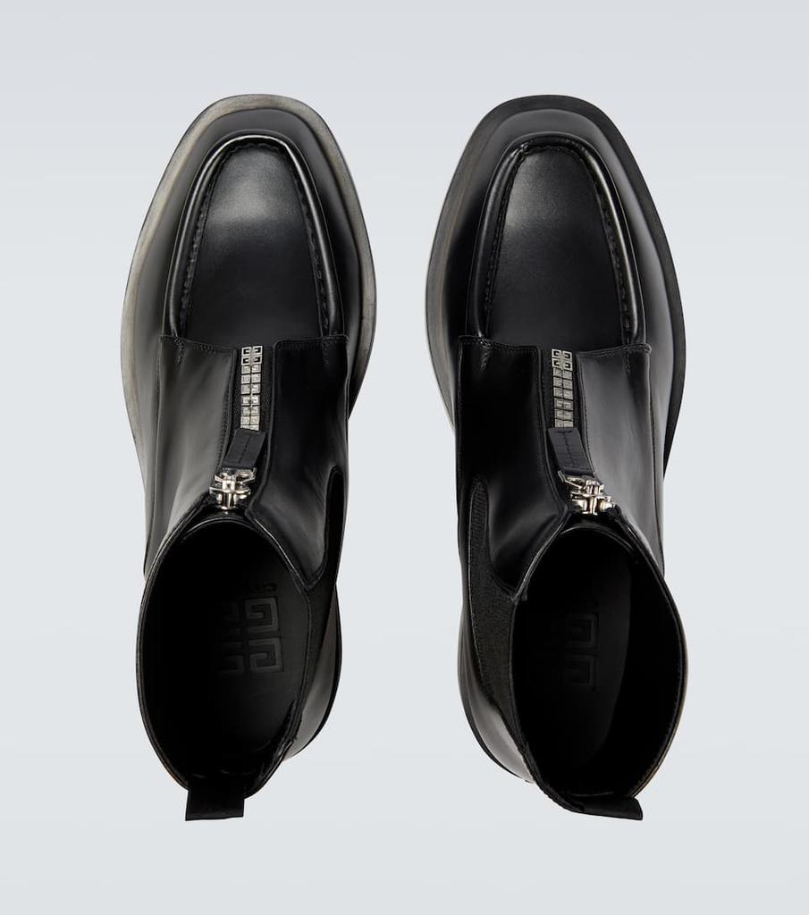 商品Givenchy|Leather ankle boots,价格¥7701,第6张图片详细描述