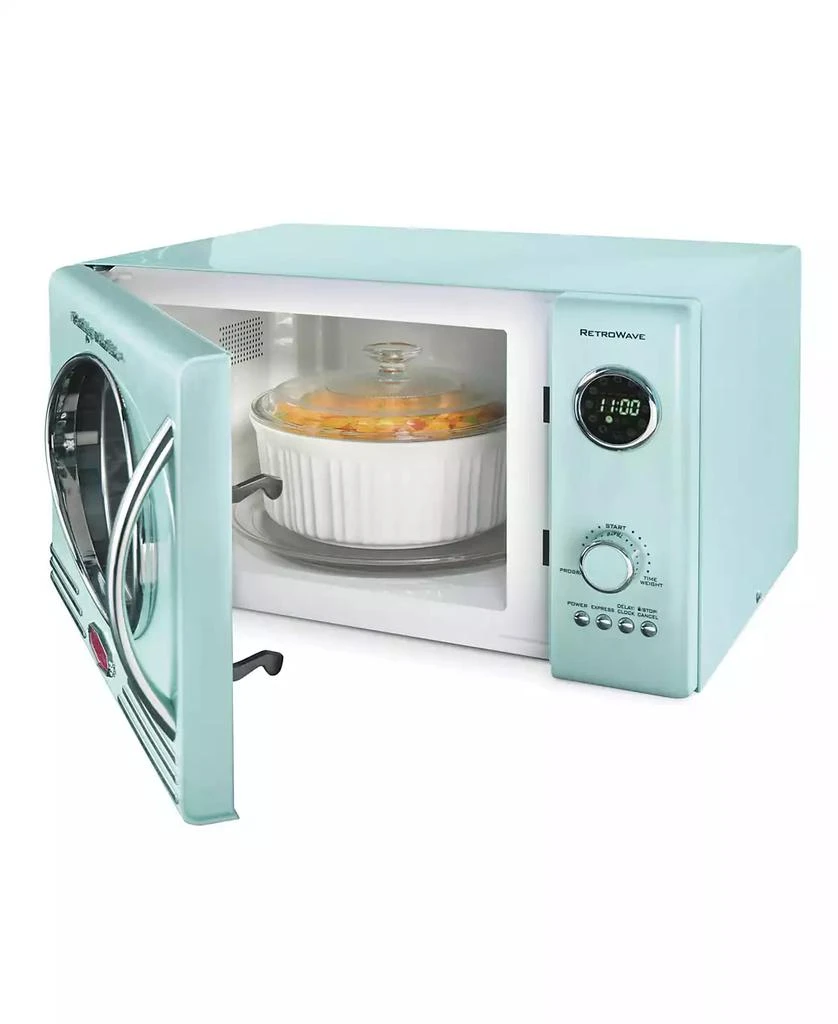 商品Nostalgia|Retro Microwave Oven, 0.9 cube',价格¥1391,第3张图片详细描述