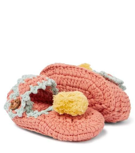 商品Louise Misha|Baby Rosette crochet slippers,价格¥146,第5张图片详细描述