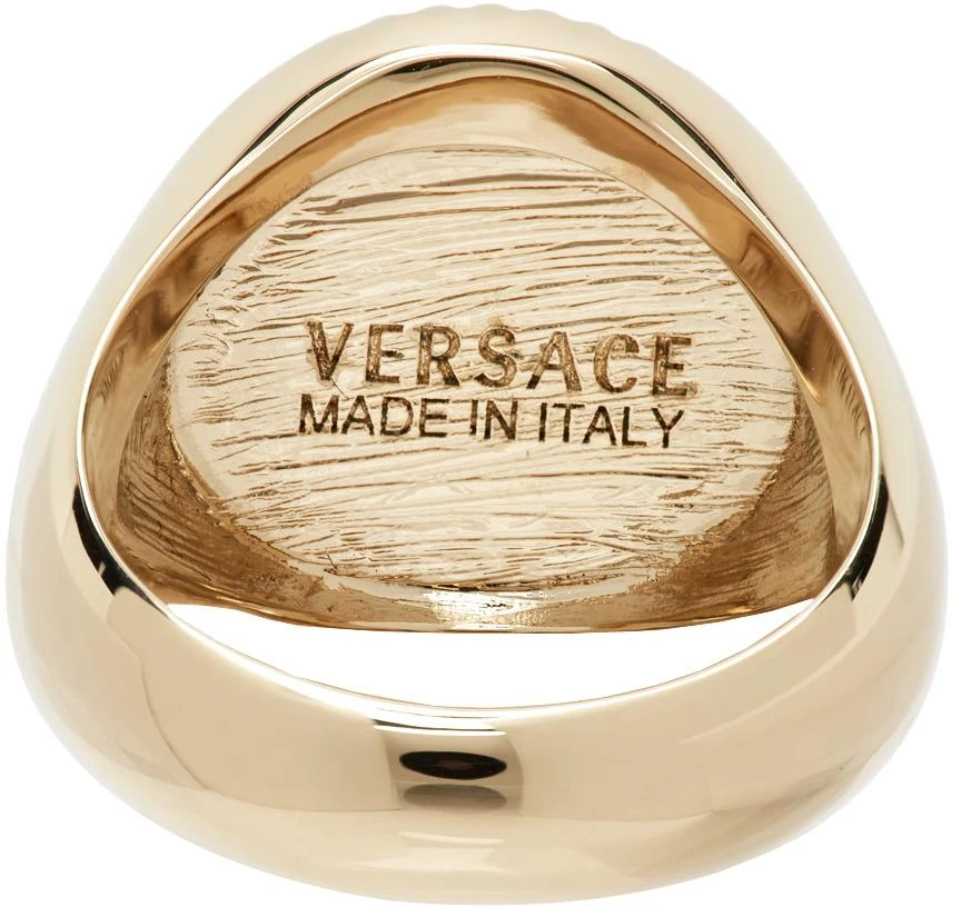 商品Versace|Silver Medusa Signet Ring,价格¥570,第4张图片详细描述