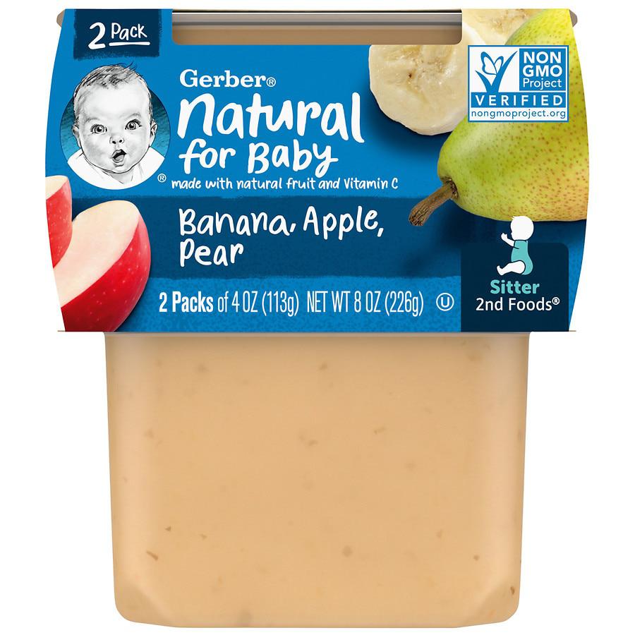 Baby Food Banana Apple Pear商品第1张图片规格展示