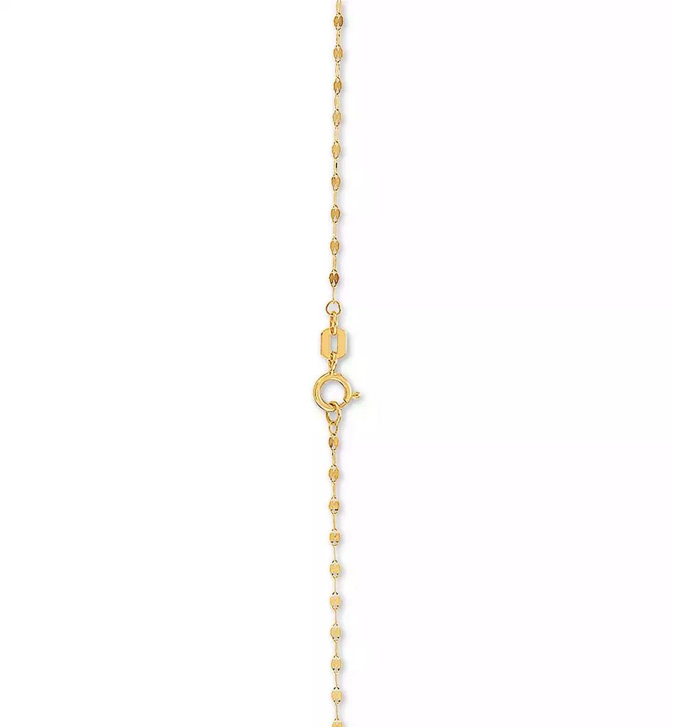 商品Macy's|Double Heart 18" Lariat Necklace in 10k Gold,价格¥842,第4张图片详细描述