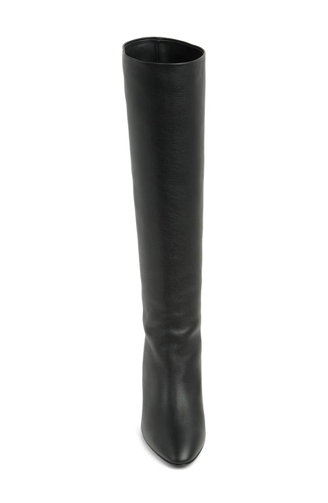 商品Salvatore Ferragamo|Leather Knee High Boot,价格¥2330,第4张图片详细描述